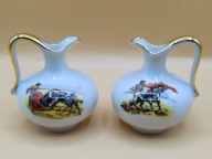 Hiszpanii MATADOR I BYK, cudne 2 DZBANKI na ocet