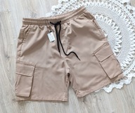 NOWE męskie szorty spodenki cargo rozmiar 38 M