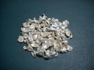 Srebro 999 - granulat srebra - 100 g