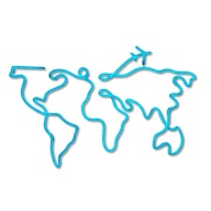 Neon Led Mapa - neon na ścianę znak neonowy, lampka Mapa, Prezent, Podróże