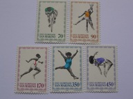 San Marino - Olimpiada Moskwa 1980 - Mi. 1214-18 **