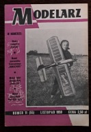 MODELARZ 11 / 1959 - AVRO 683 Lancaster III... Szybowiec "Kociak"...