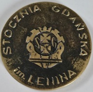 MEDAL STOCZNIA GDAŃSKA IM. LENINA - 900 STATKÓW 1947-1986