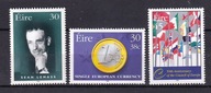 IRLANDIA ** Moneta 1 Euro, 50 lat Rady Europy Mi 1143-45