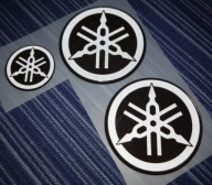 YAMAHA Logo 3D ODBLASK 3szt Emblemat FJR MT R1 YZF BT Tenere Diversion