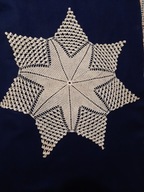 Koronkowa serweta koronka śr 56 cm