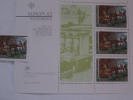 Portugalia - Madera - Europa CEPT 1982 - wynalazki - Mi. 77 + bl.3 **
