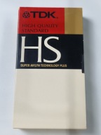 TDK HS E180 KASETA VIDEO VHS MAGNETOWID