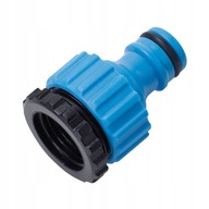 PRZYŁĄCZE KRANOWE adaptor nypel REDUKCJA na KRAN nakrętka GW 3/4" / 1/2"