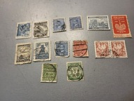 ZNACZKI POCZTOWE ZESTAW - POLSKIE stare DANZIG