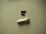 Węgiel rysunkowy, kawałki, pamiątka PRL - u.