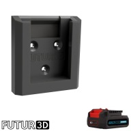 Uchwyt pojedynczy na akumulator Erbauer 12V EXT DualVolt z blokadą