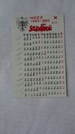 SOLIDARNOSC X LAT 1980-1990 KALENDARZYK