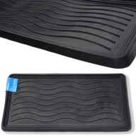 MOCNA WYCIERACZKA SINDBAD GUMOWA MATA WEJŚCIOWA ANTYPOŚLIZGOWA CZARNA 40x80