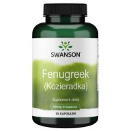 Suplement diety Swanson Health Products Fenugreek Seed kozieradka 90 szt.