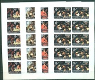 BOŻE NARODZENIE. MALAR. BURUNDI. Mi 4ark. po 10 zn. B**2011r.