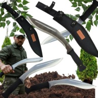Maczeta nóż KUKRI 45 cm – tasak, karczownik, survivalowe ostrze z pokrowcem