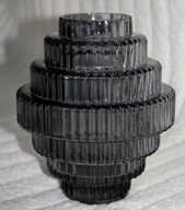 ELEGANCKI WAZON GEOMETRYCZNY DESIGN GLAMOUR VINTAGE HANDMADE PREMIUM