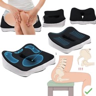 PODUSZKA ORTOPEDYCZNA DO SIEDZENIA WYRÓB MEDYCZNY PIANKA MEMORY 2W1