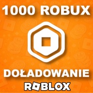 1000 ROBUX - DOŁADOWANIE NA TWOJE KONTO - ROBLOX - GLOBAL - SZYBKA DOSTAWA