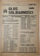 Głos Solidarności nr 20-34 24-07-1981 WSK PZL-Mielec 6 stron A-4
