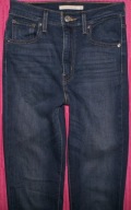 LEVISY skinny RURKI WYŻSZY STAN JEANS W26L34