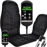 MATA MASUJĄCA GRZEWCZA do SAMOCHODU DOMU BIURA FOTEL MASAŻER PODUSZKA PRO+