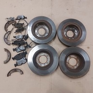 TARCZE HAMULCA PRZOD TYL KLOCKI TRW BMW E46 2.0D 150KM