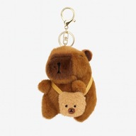 BRELOK ZAWIESZKA NA KLUCZE KAPIBARA BRELOCZEK DO PLECAKA