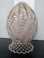 Jajko wielkanocne na szydełku