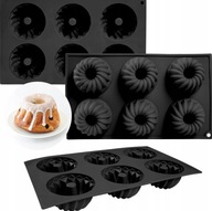 SILIKONOWA FORMA DO MUFFINEK BABECZEK Z DZIURKAMI FOREMKI SILIKONOWE