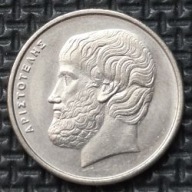 *GRECJA [0030] *5 drachm 1998 Trzecia Republika Grecka Arystoteles filozof