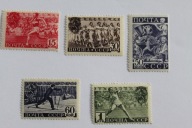 ZSRR zestaw znaczków z 1940 r - Wszechzwiązkowy Kompleks Kultury Fizycznej
