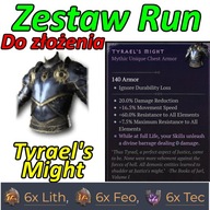 Diablo 4 Tyrael's Might Zestaw Run ETERNAL Diablo 4 Wieczność d4
