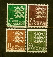 DANIA** Herb, trzy lwy Mi 939-42