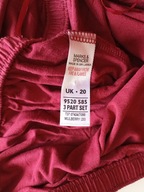 Śliczna piżama damska M&S Portfolio UK 20 EUR 46/48 92%modal