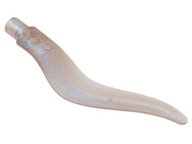 LEGO Ostrze fala pióro 69858 - Satin Trans Black