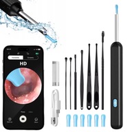 Smart otoskop z kamerką WiFi do czyszczenia uszu wosku narzędzia zestaw XXL