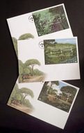 PORTUGALIA AZORY MADERA 2011 FLORA BLOKI CEPT EUROPA FDC