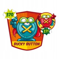SUPER ZINGS THINGS BUCKY BUTTON 371 CZERWONY