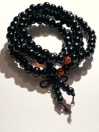 Buddyjska Mala Tybetański różaniec na rękę 108