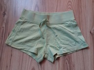 NEXT - zielone bawełniane spodenki dziewczęce 140