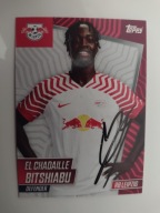 Karta topps mach attax autograf RB Leipzig Team Set 2023-24 Bitshiabu