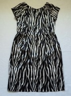 F&F SUKIENKA ZEBRA SATYNA L 40