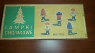 STARE LAMPKI CHOINKOWE SPRAWNE ORYGINAŁ Z PRL