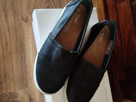 TOMS CZARNE WSUWANE TENISÓWKI (35.5)