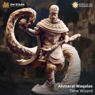 Wizard of the Sands of Time - Ahmarai - figurka RPG DnD D&D - druk 3D 14K