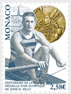 Monako 2024 Znaczek 3712 ** sport igrzyska olimpijskie Olimpiada medal