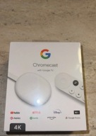 Odtwarzacz multimedialny Google Chromecast 4.0 4k