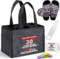 ZESTAW PIWOSZA Filcowa torba na PIWO PREZENT NA 30 GRILL OTWIERACZ butelek